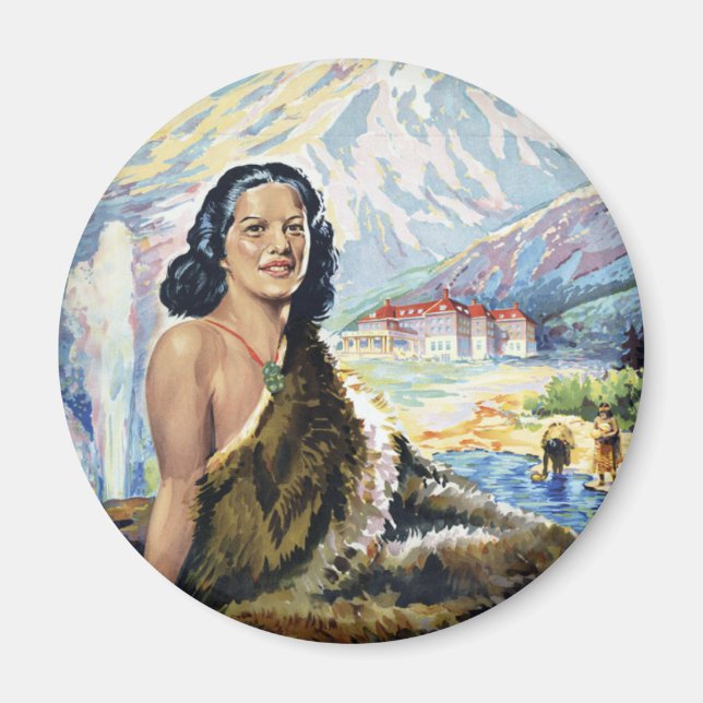 Imã Nova Zelândia: Terra Maravilha do Pacífico (Frente)