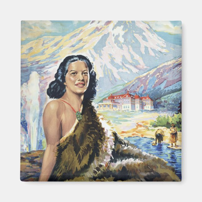 Imã Nova Zelândia: Terra Maravilha do Pacífico (Frente)