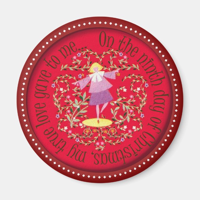 Imã Nove senhoras dançando (Frente)