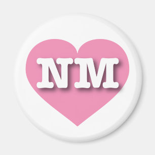 Imã Novo Coração Rosa do México - Grande Amor