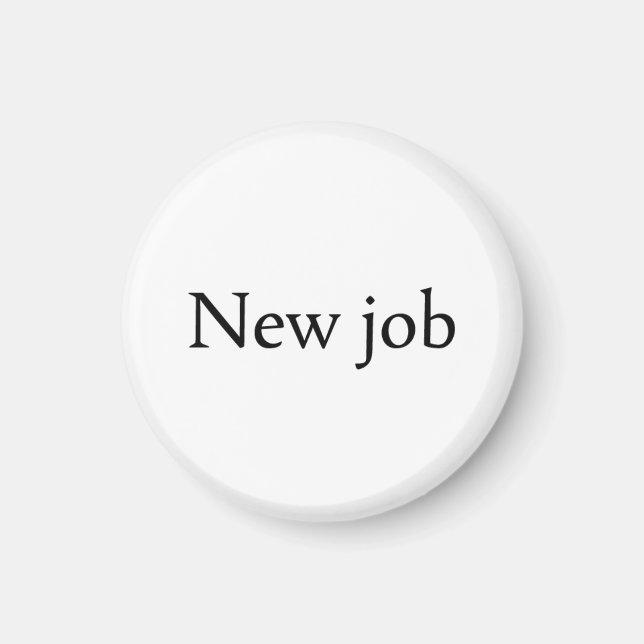 Imã Novo emprego (Frente)