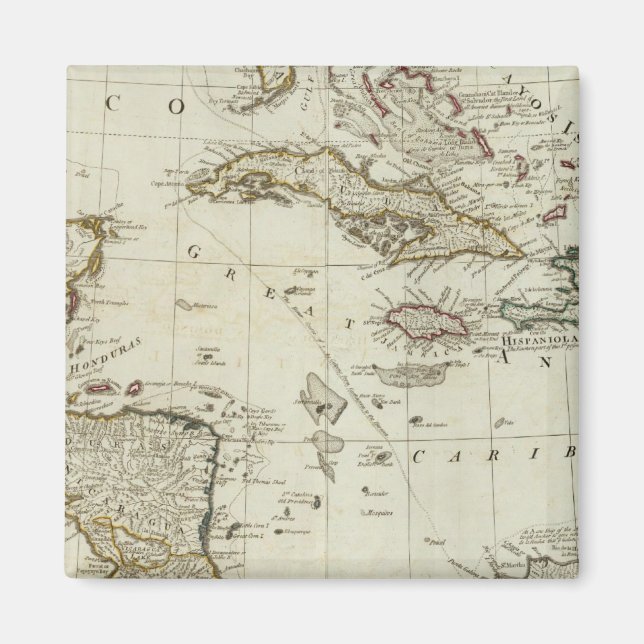 Imã Novo mapa da América do Norte (Frente)