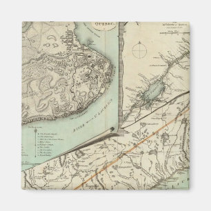Imã Novo Mapa da Província de Quebec
