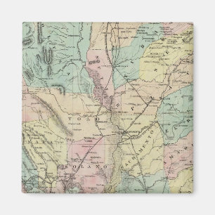 Imã Novo Mapa de Bancroft na Califórnia Central