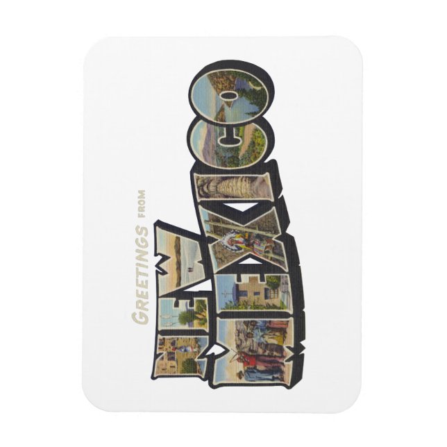 Ímã Novo México (Vertical)