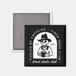 Imã Novo papai de amante de café engraçado do clube do