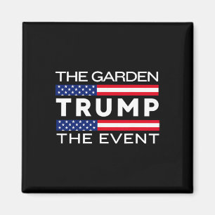 Imã Novo! Trump Msg Comício The Garden Madison Trump E