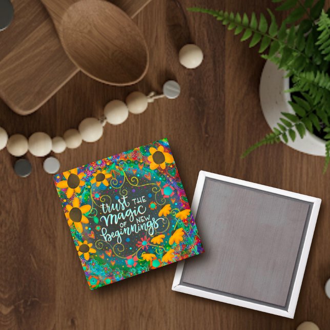 Imã Novos começos Bonito Tendência de inspirividade da (Criador carregado)