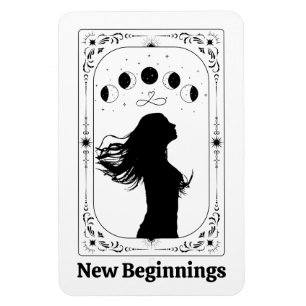 Ímã Novos começos Tarot Divorce Partido Favor Quebra