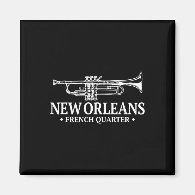 Imã Novos Orleans Presentes E Camisetas Uni Mardi Gras (Frente)