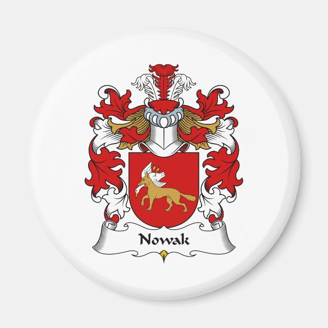 Imã Nowak Family Crest (Frente)