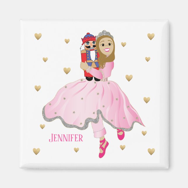 Imã Noz-Noz-Noz-Quadrado De Magnet Lt Cabelo De Camada (Frente)