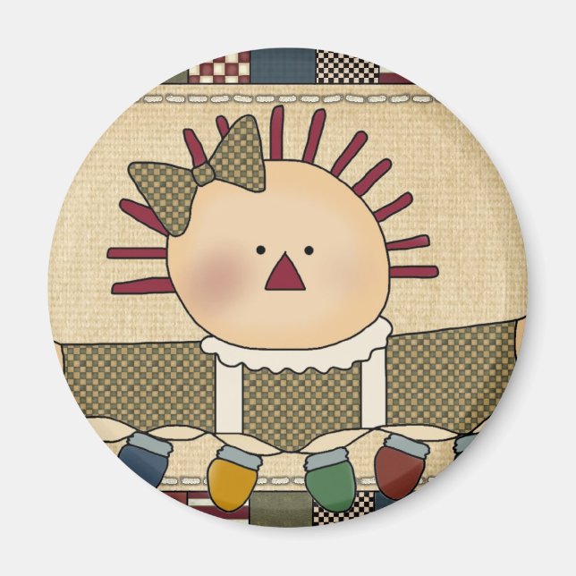 Imã Nozes de Natal: Brincadeiras Simples Annie (Frente)