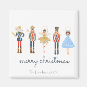 Imã Nozes personalizadas Feliz Natal
