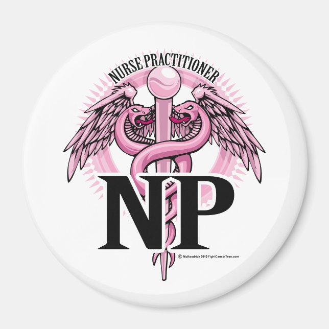 Imã NP PINK Caduceus (Frente)