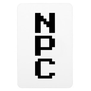 Ímã NPC - Caractere Não Reproduzível