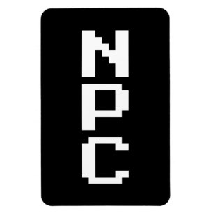 Ímã NPC - Caractere Não Reproduzível