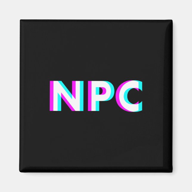 Imã Npc Meme - Personagem Não Jogador 2  (Frente)