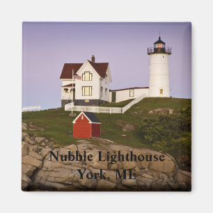 Imã Nubble Lighthouse-York, ME