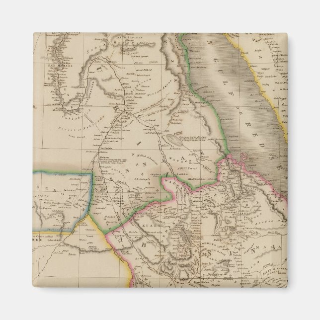 Imã Nubia, Abyssinia, África (Frente)