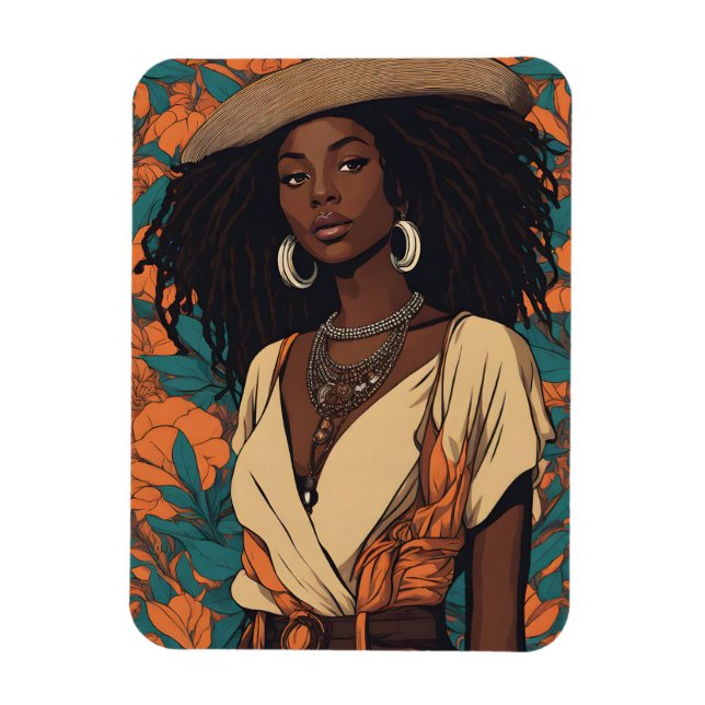 Ímã Nubian Swag (Vertical)