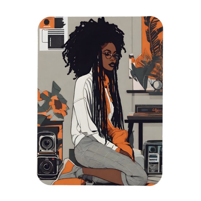 Ímã Nubian Swag (Vertical)