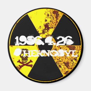 Imã Nuclear memorável de Chernobyl anti