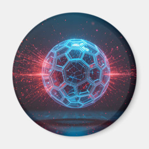Imã Núcleo Digital: Explosão Futurística na Esfera de 