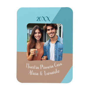 Ímã Nuestra Primera Casa Nuevo Hogar