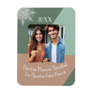 Ímã Nuestra Primera Navidad En Nuestra Casa Nueva
