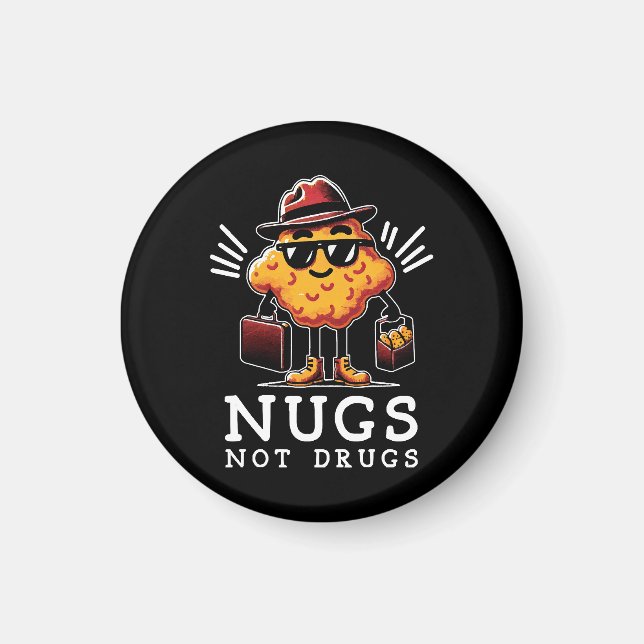 Imã Nuggets Crocantes Não Drogas (Frente)