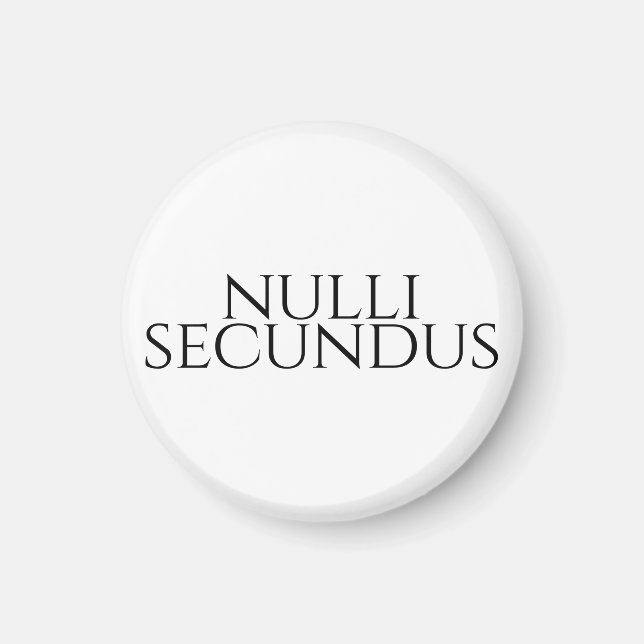 Imã Nulli Secundus - Segundo a Nenhum (Frente)