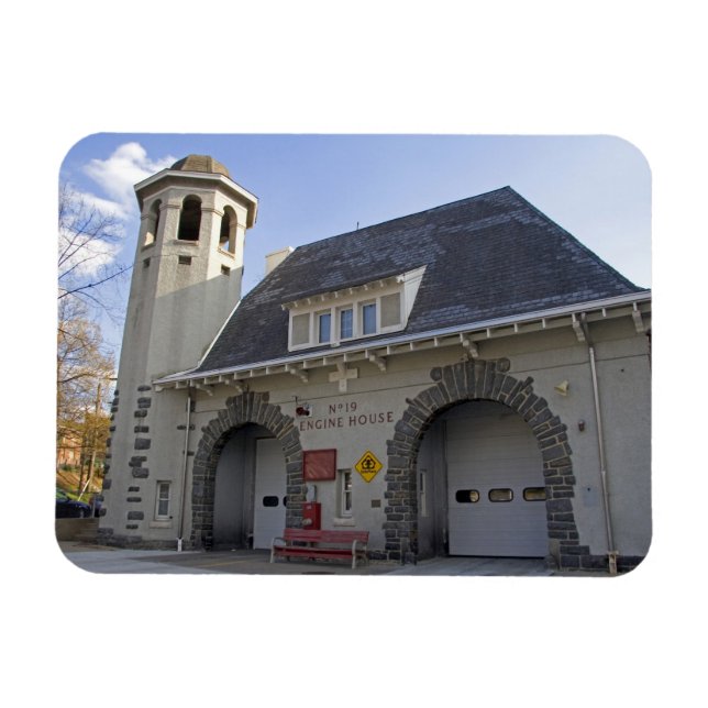 Ímã Número 19 do Motor House em Washington, D.C. (Horizontal)