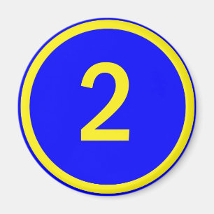 Imã número 2 em círculo