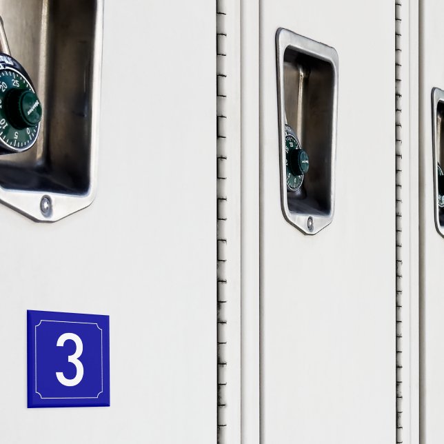 Imã Número de Casa Francês (In Situ (Locker))