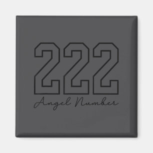 Imã Número do Anjo 222 Numerologia Espiritualidade Des