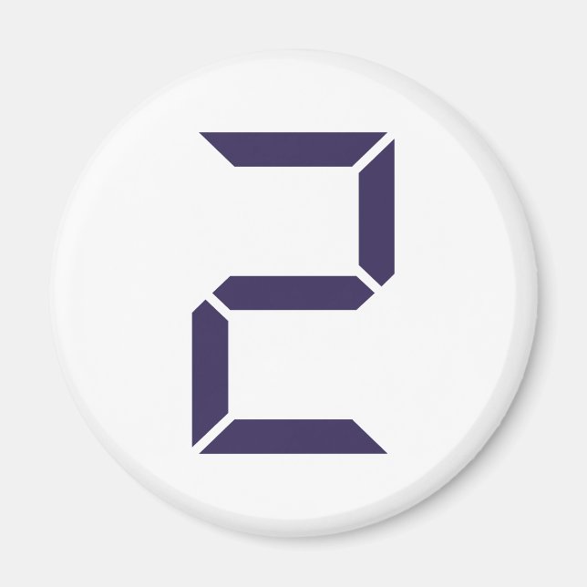 Imã Número - Dois - 2 (Frente)