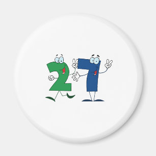 Imã Número feliz 27