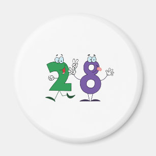 Imã Número feliz 28