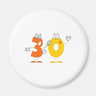 Imã Número feliz 30