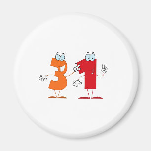 Imã Número feliz 31