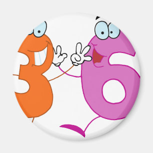 Imã Número feliz 36