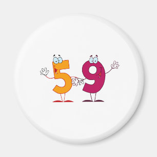 Imã Número feliz 59