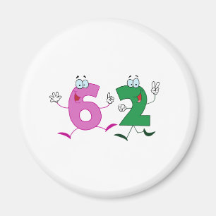 Imã Número feliz 62
