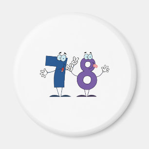 Imã Número Feliz 78