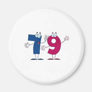 Imã Número feliz 79