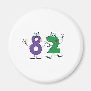 Imã Número feliz 82