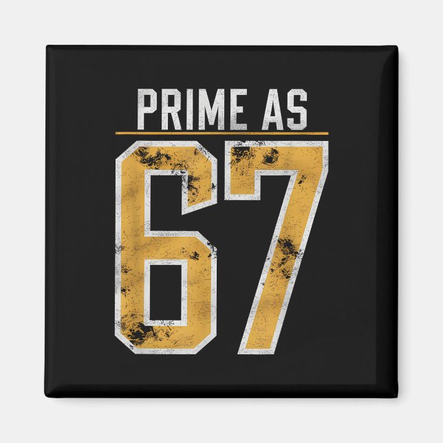 Imã Número Primo Como 67  (Frente)