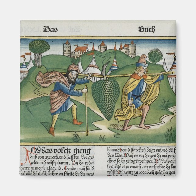 Imã Números 13 23 Uvas de Eschol, do "Nure (Frente)