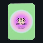 Ímã Números Anjos Modernos Numerologia 333 Significado<br><div class="desc">Relaxando a design espiritual,  com os números de anjos 333,  um número,  que simboliza o encorajamento,  que você está protegido pelo Universo e seus guias espirituais,  não importa as dificuldades que você possa enfrentar. Números de anjo 3333 poster de gradiente,  com significado e explicação numérica.</div>